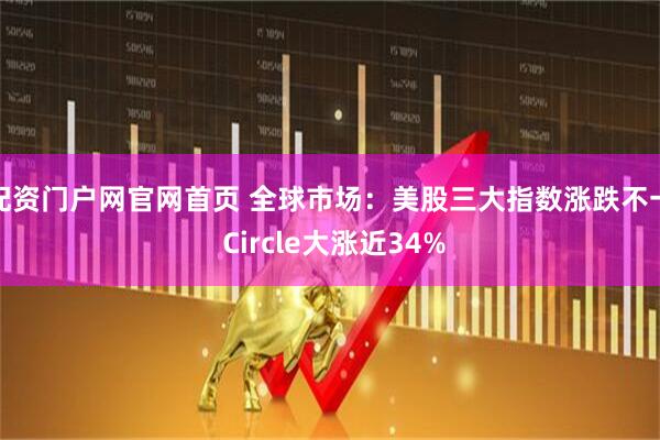 配资门户网官网首页 全球市场：美股三大指数涨跌不一 Circle大涨近34%